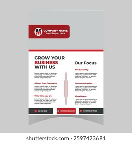 Double-sided Clean professional business card template