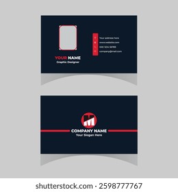 Double-sided Clean professional business card template