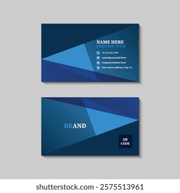 Double-sided creative business card template