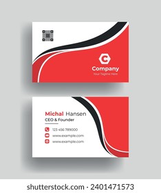 Creativo de doble cara Profesional moderno simple minimalista de color azul elegante de oro vectorial blanco vertical y limpio diseño de tarjeta de negocio plantilla de impresión
