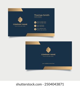 Double-sided, Creative, Simple, and Business Card Design Layout Templates.