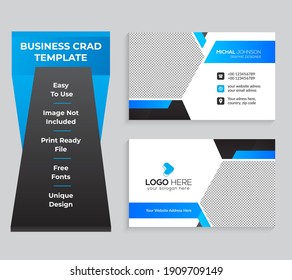 Double-sided Modern Business Card Template Design
