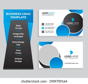 Double-sided Modern Business Card Template Design