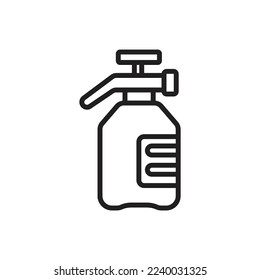 Ilustración del vector de contorno de doble contorno