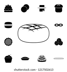 Dough icon. Detailed set of Bakery. Premium graphic design. One of the collection icons for websites, web design, mobile app on white background