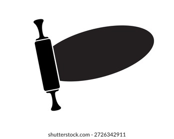 Icono de masa sobre fondo blanco	