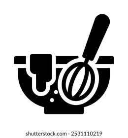 dough icon with style glyph