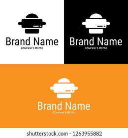 dough logo, flat bakery design and brand concept, vector illustration 