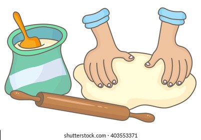 Dough making