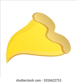 Dough for pizza with cheese