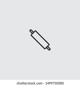 Dough roller icon suitable for website design, logo, app, and ui.