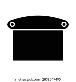 Dough scraper icon vector design templates simple and modern