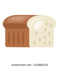 Dough slices kept in front of each other depicting bread slices 