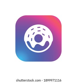 Doughnut - App Icon Button