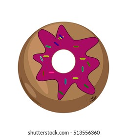 Doughnut culinary vector EPS 10