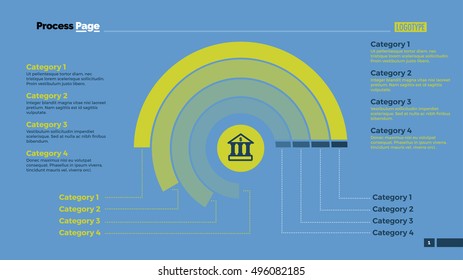 Doughnut Diagram Slide Template