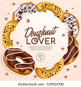 Doughnut Elements : Vector Illustration 
