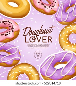 Doughnut Elements : Vector Illustration 