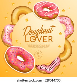 Doughnut Elements : Vector Illustration 