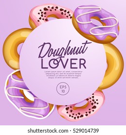 Doughnut Elements : Vector Illustration 