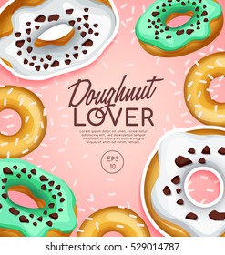 Doughnut Elements : Vector Illustration 