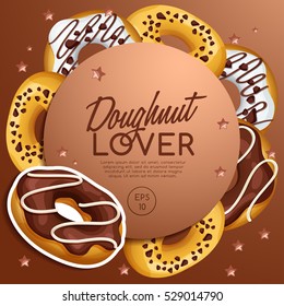 Doughnut Elements : Vector Illustration 