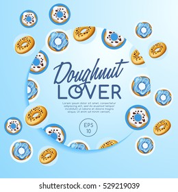 Doughnut Elements : Vector Illustration 