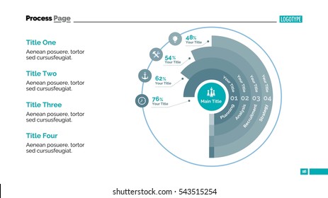 Doughnut Four Parts Slide Template