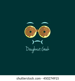 Doughnut Geek Design Template.