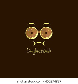 Doughnut Geek Design Template.