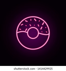 doughnut glaze icon. Universal set of web for website design and development, app development