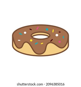 doughnut icon design vector templates white on background