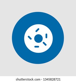  Doughnut icon. Editable  Doughnut icon for web or mobile.