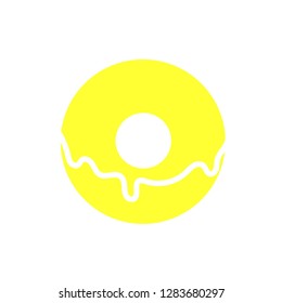 Doughnut icon. Illustration