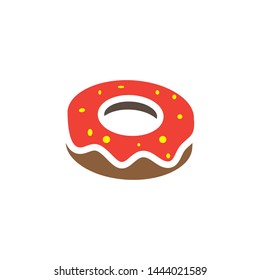 doughnut icon logo vector design template