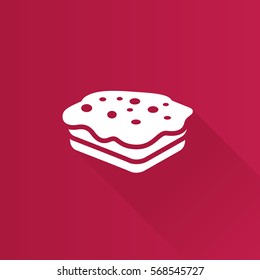 Doughnut icon in Metro user interface color style. Food sweet delicious