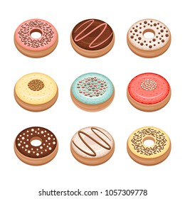 Doughnut Icon Set