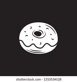 Doughnut icon. Simple element illustration. Doughnut symbol design template. Can be used for web and mobile
