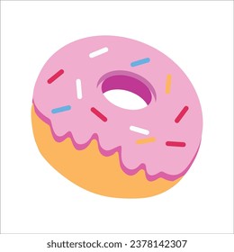 doughnut icon vector design template