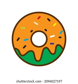 doughnut icon vector design templates white on background