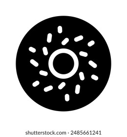 Ilustración de diseño de símbolo de Vector de anillo