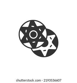 doughnut icons  symbol vector elements for infographic web