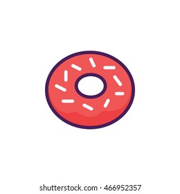 Doughnut Illustration Icon