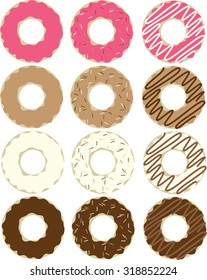 Doughnut Illustrations 