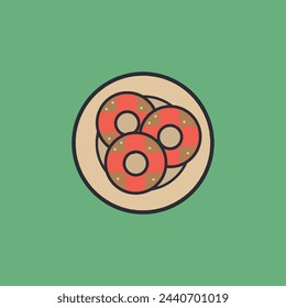doughnut image background and texture