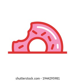 doughnut logo design 
cute doughnut vector template	