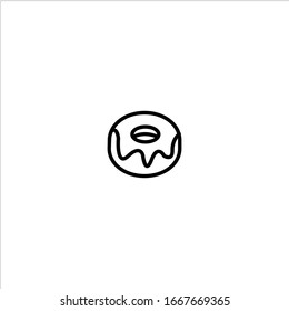 Icono de esquema de anillos- Vector