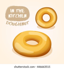 Doughnut Set : Vector Illustration