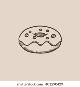 Doughnut Sketch Symbol.