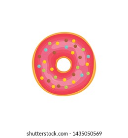Doughnut Vector Illustration. Donut Vector Icon